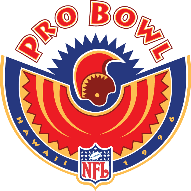 Pro Bowl 1996 Primary Logo iron on transfers for T-shirts